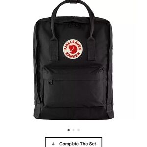 Fjallraven Kånken Classic Black Backpack